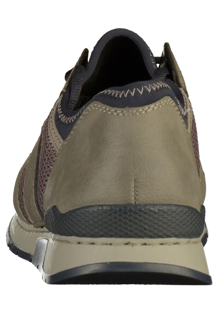 Rieker Sneaker Lederimitat/Textil Grau - surf4shoes