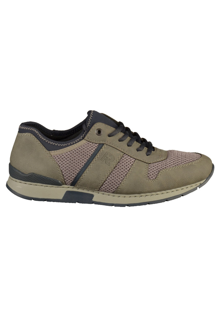 Rieker Sneaker Lederimitat/Textil Grau - surf4shoes