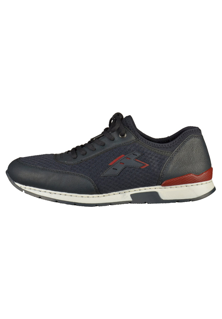 Rieker Sneaker Lederimitat Dunkelblau - surf4shoes