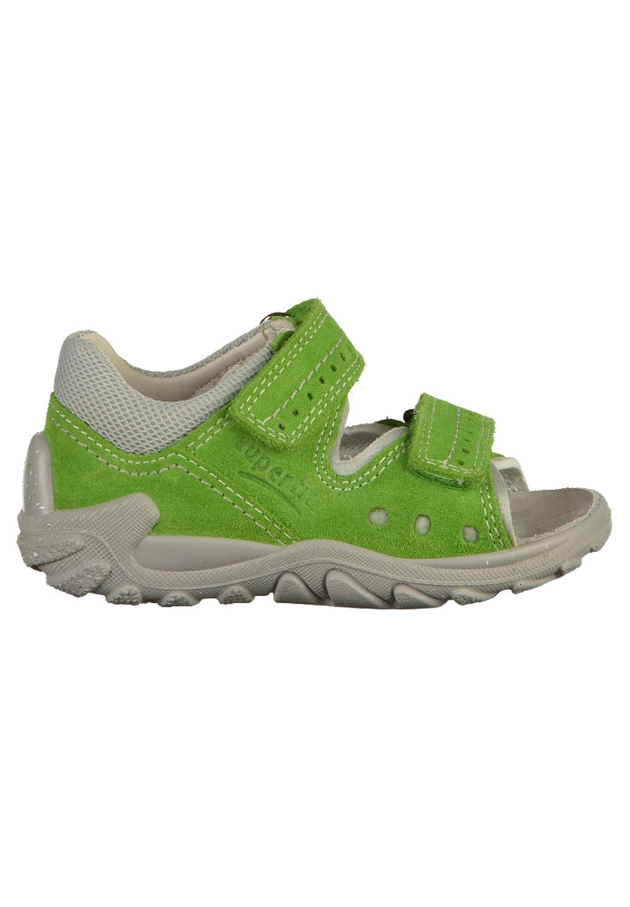 Superfit Sandalen Leder/Textil Grün - surf4shoes