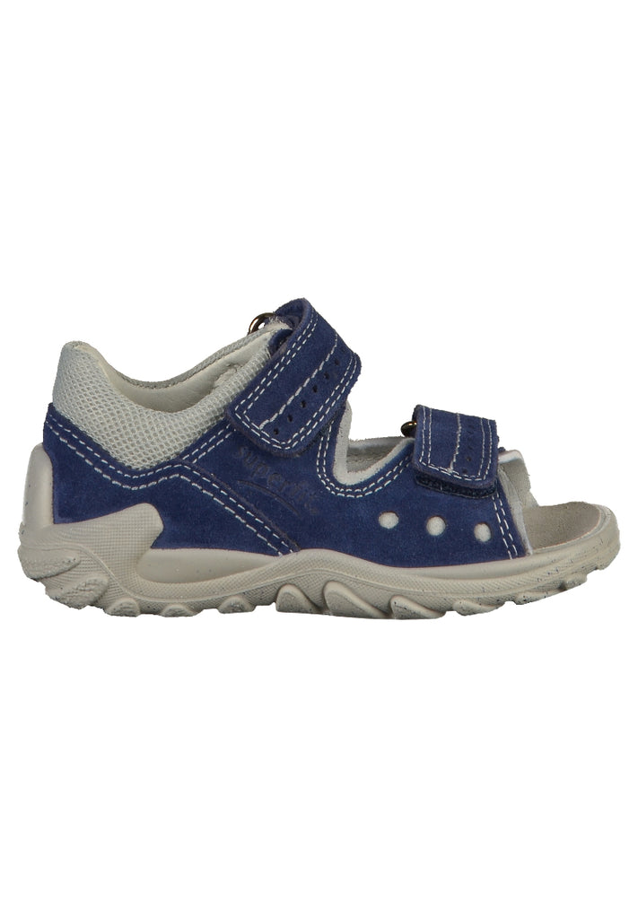 Superfit Sandalen Leder/Textil Blau - surf4shoes