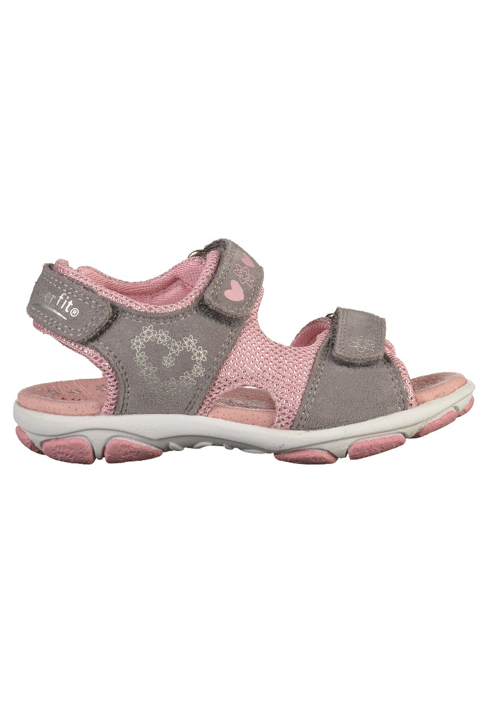 Superfit Sandalen Leder/Textil Grau - surf4shoes