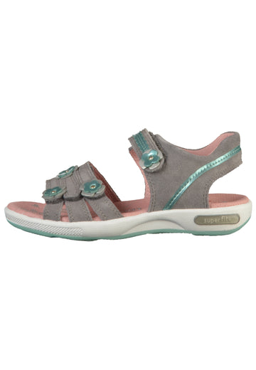 Superfit Sandalen Leder Grau - surf4shoes