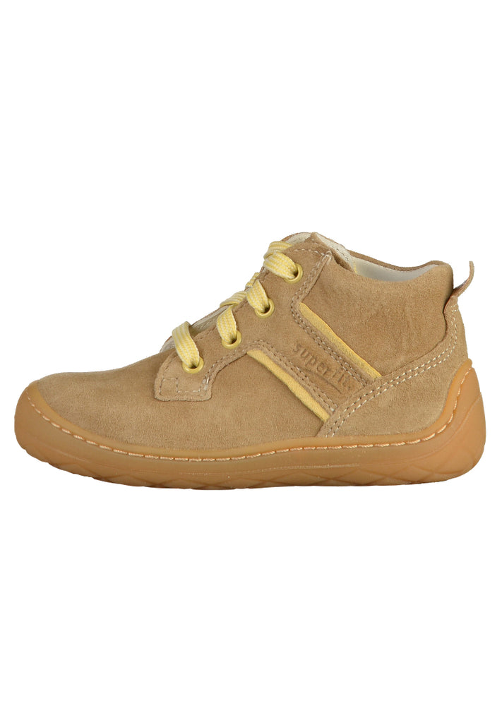 Superfit Halbschuhe Veloursleder Beige - surf4shoes