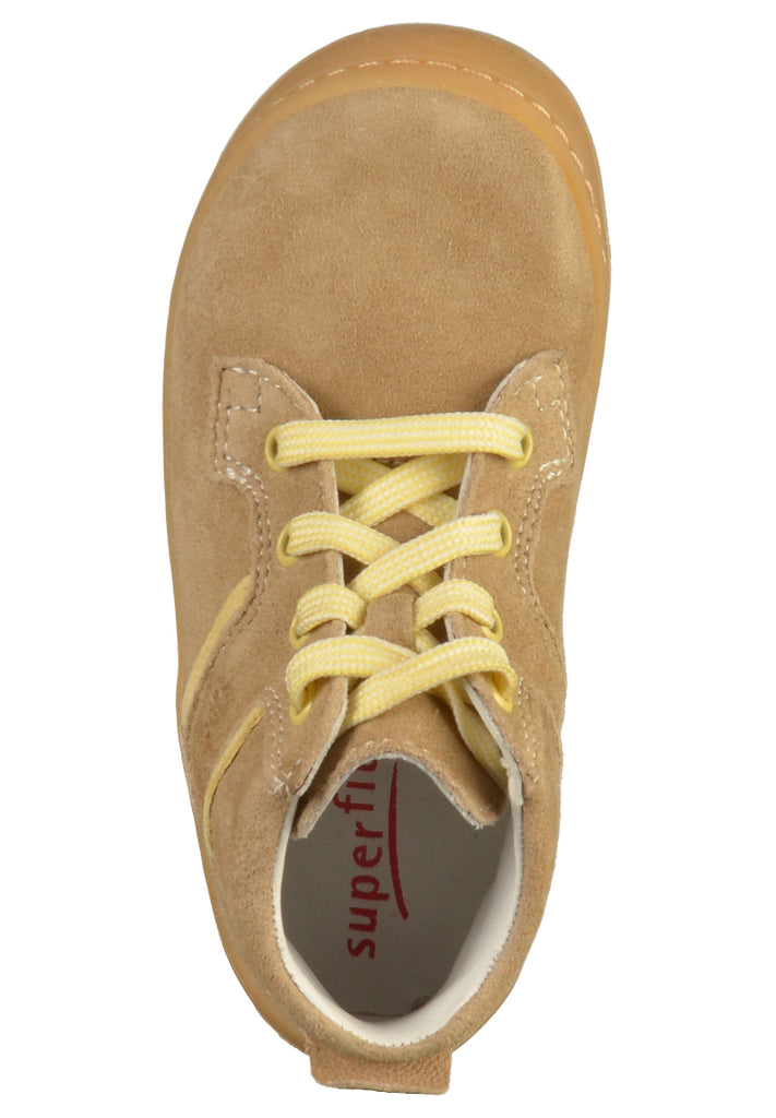 Superfit Halbschuhe Veloursleder Beige - surf4shoes