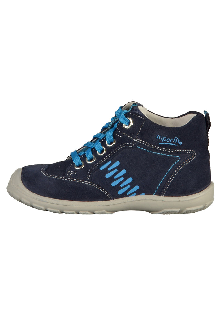 Superfit Halbschuhe Veloursleder Blau - surf4shoes
