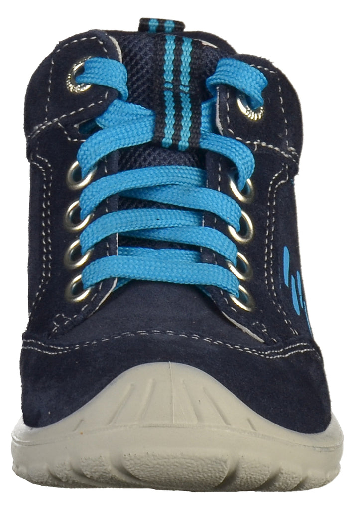 Superfit Halbschuhe Veloursleder Blau - surf4shoes