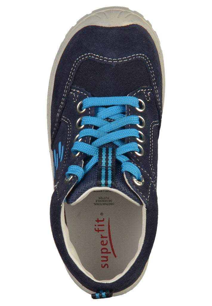 Superfit Halbschuhe Veloursleder Blau - surf4shoes
