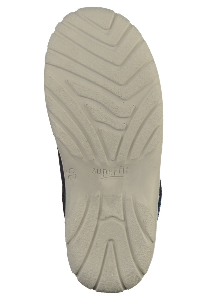 Superfit Halbschuhe Veloursleder Blau - surf4shoes