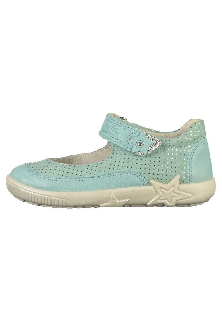 Superfit Ballerinas Leder Hellblau - surf4shoes