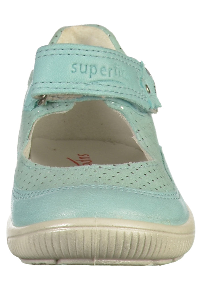 Superfit Ballerinas Leder Hellblau - surf4shoes