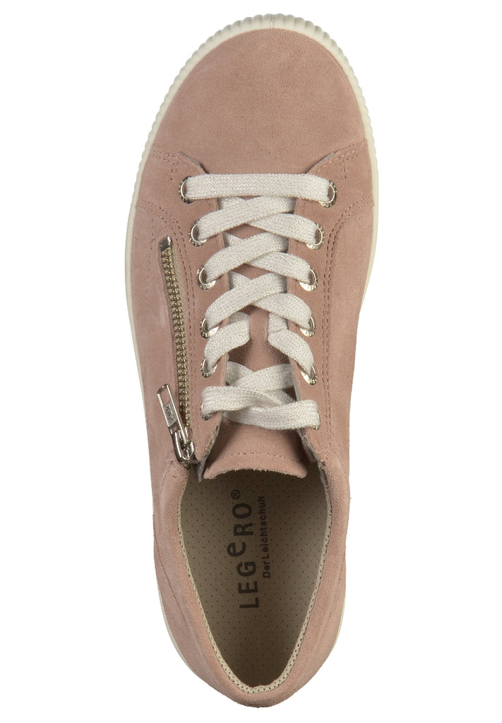 Legero Sneaker Veloursleder Rosa - surf4shoes