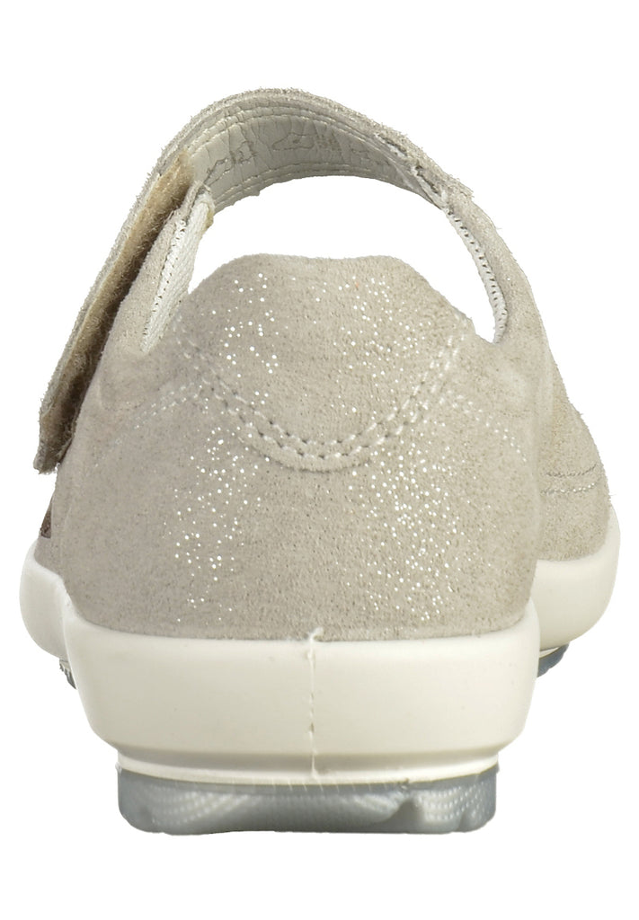 Legero Ballerinas Veloursleder Hellgrau - surf4shoes