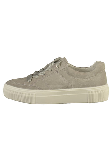 Legero Sneaker Veloursleder Hellgrau - surf4shoes