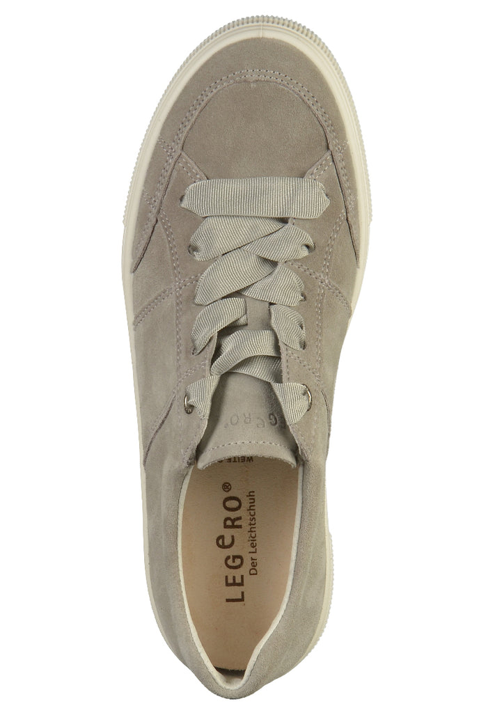 Legero Sneaker Veloursleder Hellgrau - surf4shoes