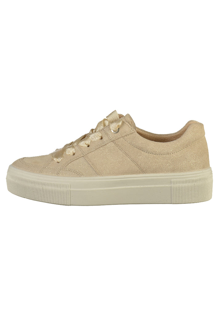 Legero Sneaker Veloursleder Beige - surf4shoes