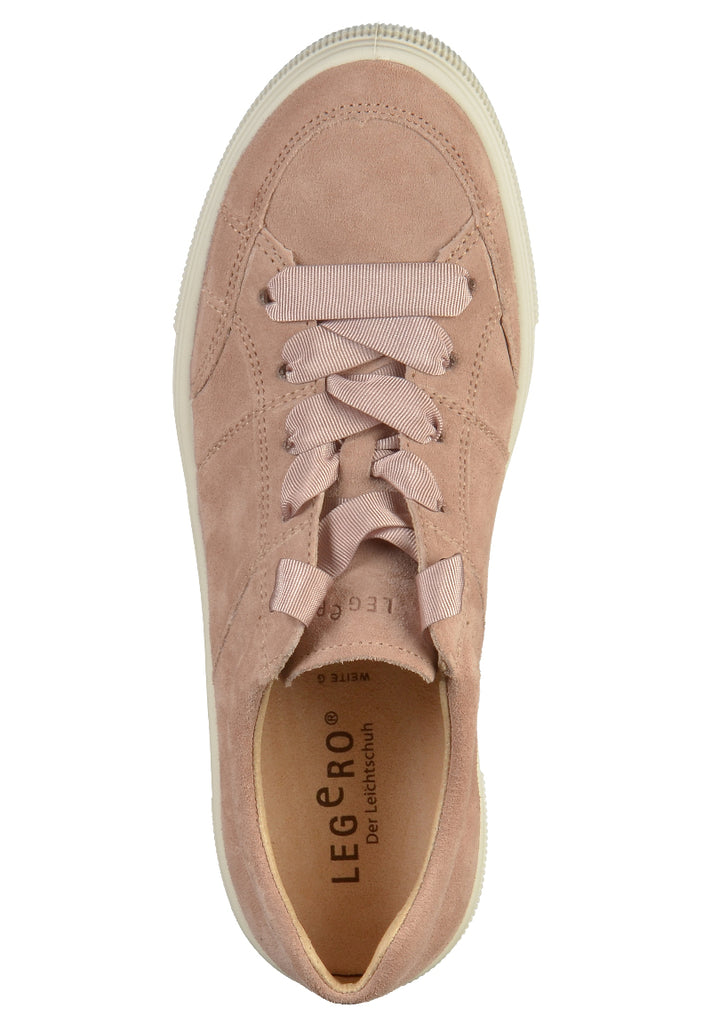Legero Sneaker Veloursleder Rosa - surf4shoes