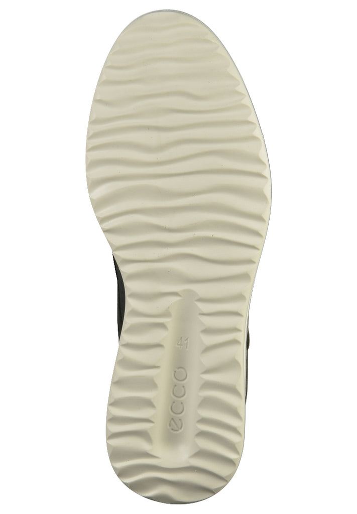 ecco Halbschuhe Leder/Textil Schwarz - surf4shoes