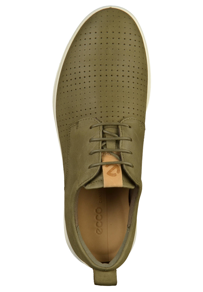 ecco Sneaker Leder Grün - surf4shoes