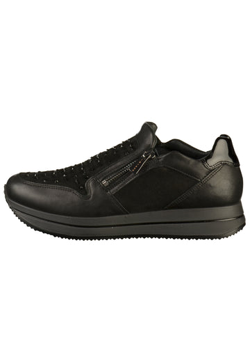 IGI&CO Sneaker Leder Schwarz - surf4shoes