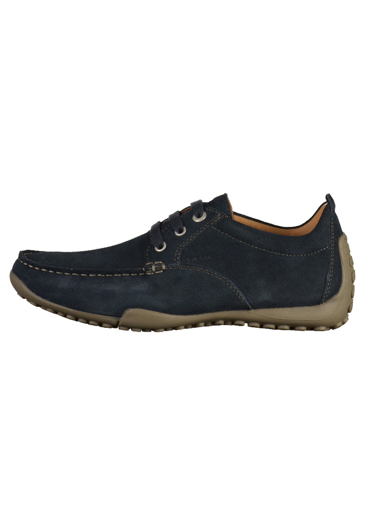Geox Halbschuhe Veloursleder Navy - surf4shoes