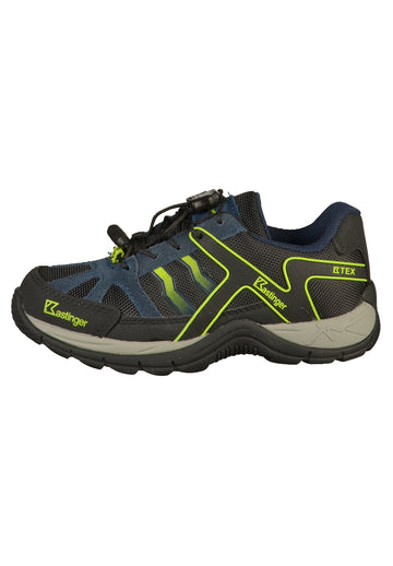 Kastinger Wanderschuhe Lederimitat/Textil Schwarz/Blau - surf4shoes
