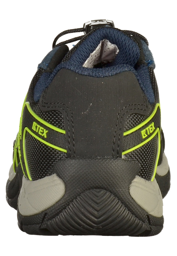 Kastinger Wanderschuhe Lederimitat/Textil Schwarz/Blau - surf4shoes