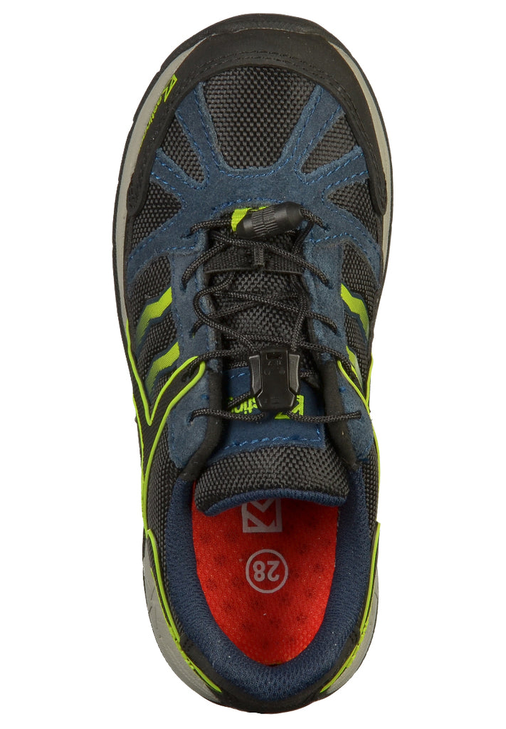 Kastinger Wanderschuhe Lederimitat/Textil Schwarz/Blau - surf4shoes