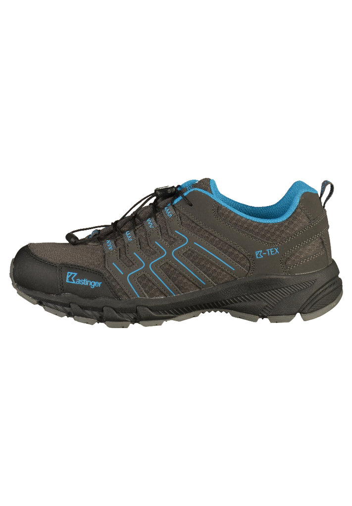 Kastinger Wanderschuhe Lederimitat/Mesh Grau/Blau - surf4shoes