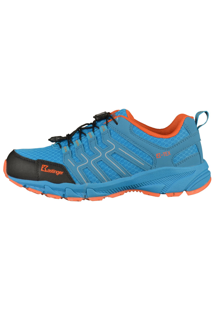 Kastinger Wanderschuhe Lederimitat/Mesh Blau/Orange - surf4shoes