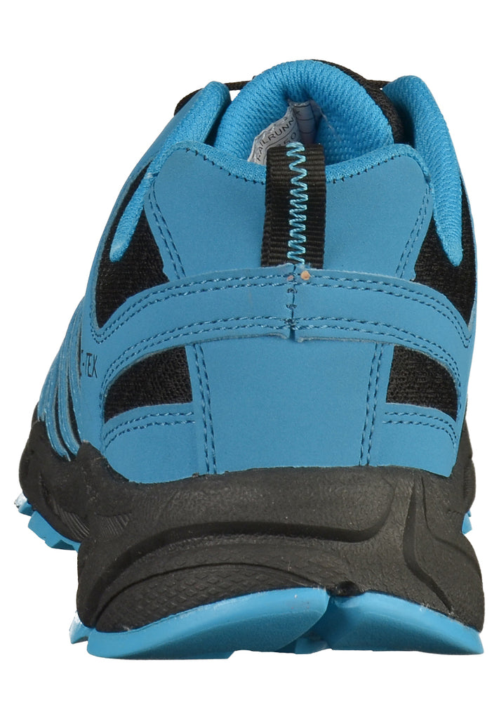 Kastinger Wanderschuhe Lederimitat/Mesh Schwarz/Blau - surf4shoes