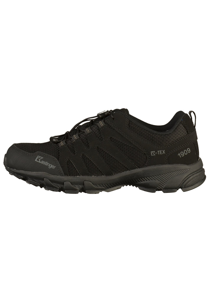 Kastinger Wanderschuhe Lederimitat/Mesh Schwarz - surf4shoes