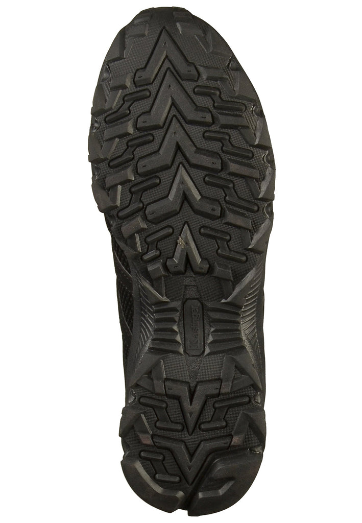 Kastinger Wanderschuhe Lederimitat/Mesh Schwarz - surf4shoes