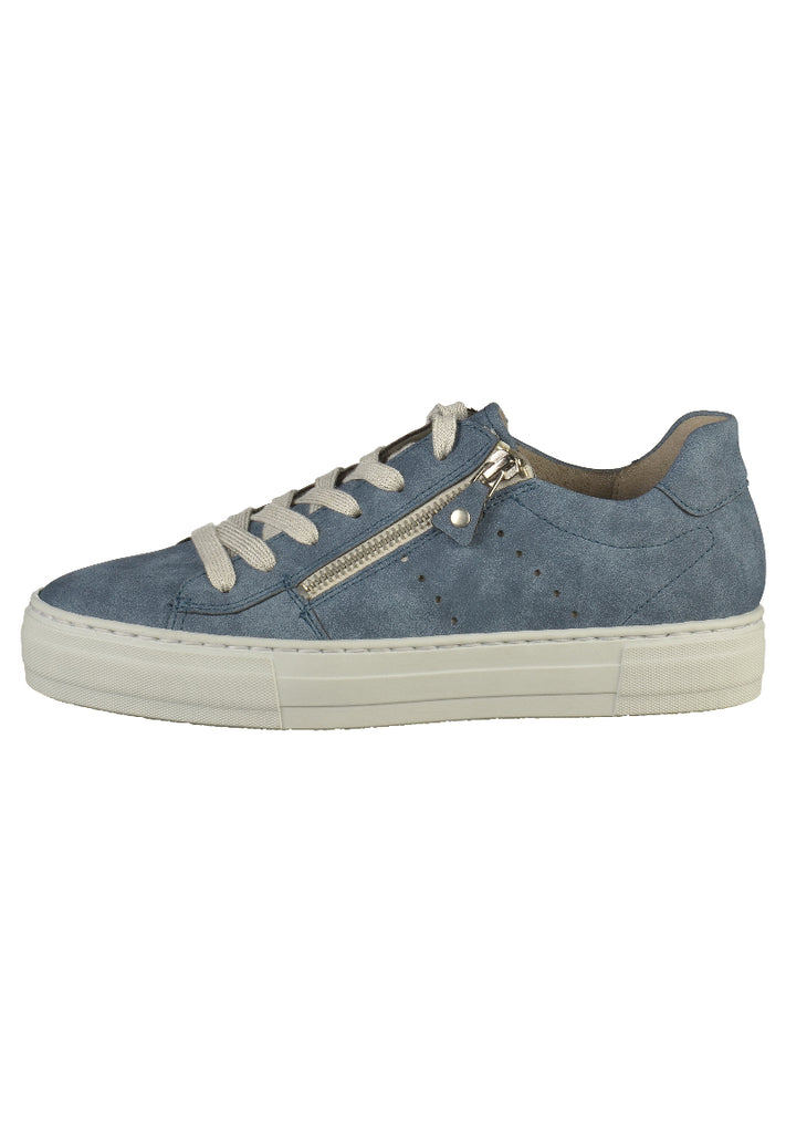Jenny Sneaker Lederimitat Denim - surf4shoes