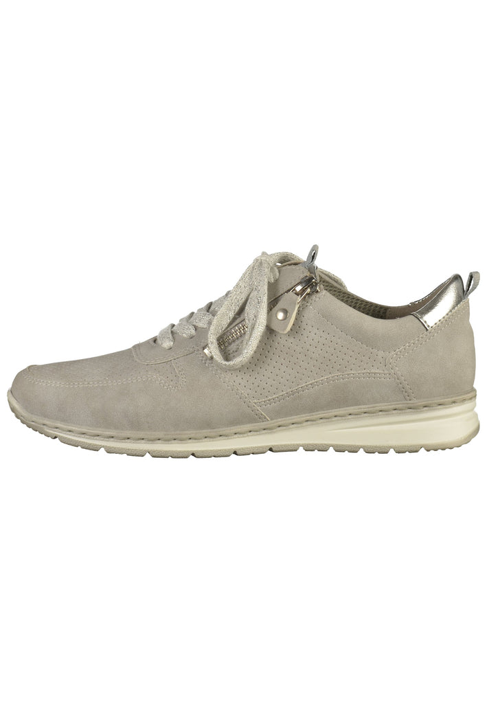 Jenny Sneaker Lederimitat Grau - surf4shoes
