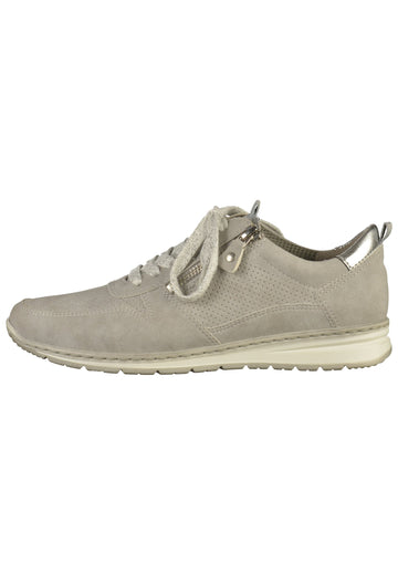Jenny Sneaker Lederimitat Grau - surf4shoes