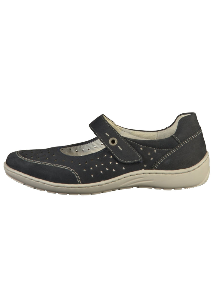 Jenny Ballerinas Leder Blau - surf4shoes