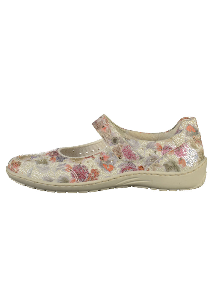 Jenny Ballerinas Lederimitat Weiß - surf4shoes