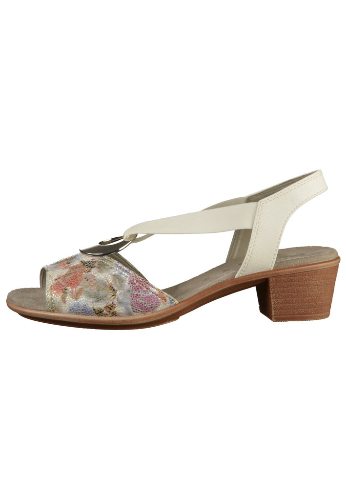 Jenny Sandalen Lederimitat Weiß - surf4shoes