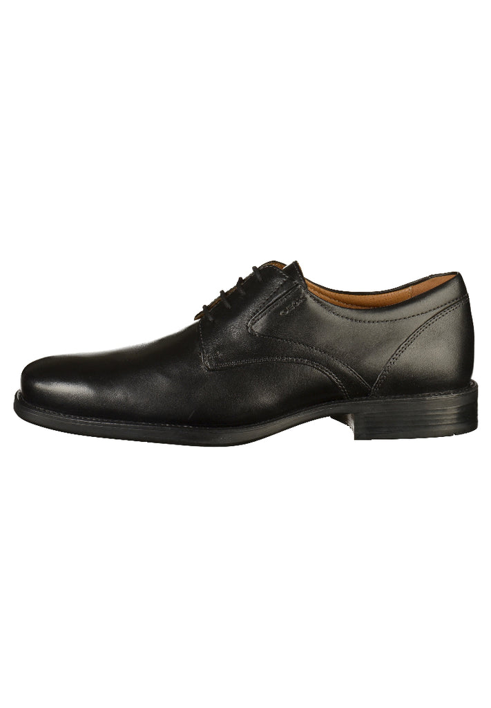 Geox Businessschuhe Leder Schwarz - surf4shoes
