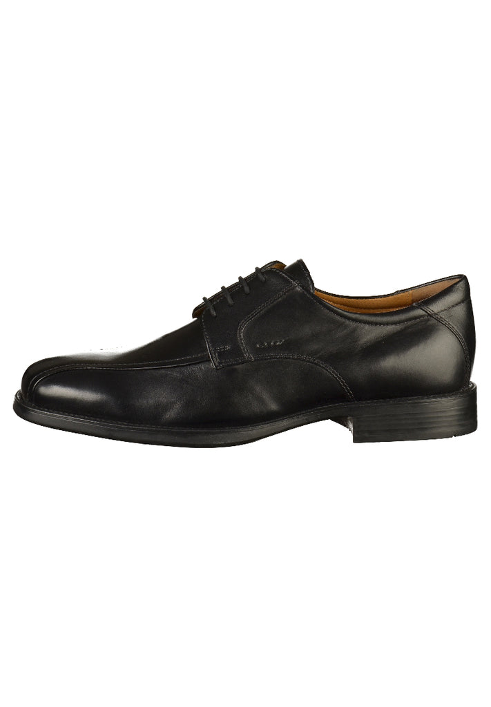 Geox Businessschuhe Leder Schwarz - surf4shoes