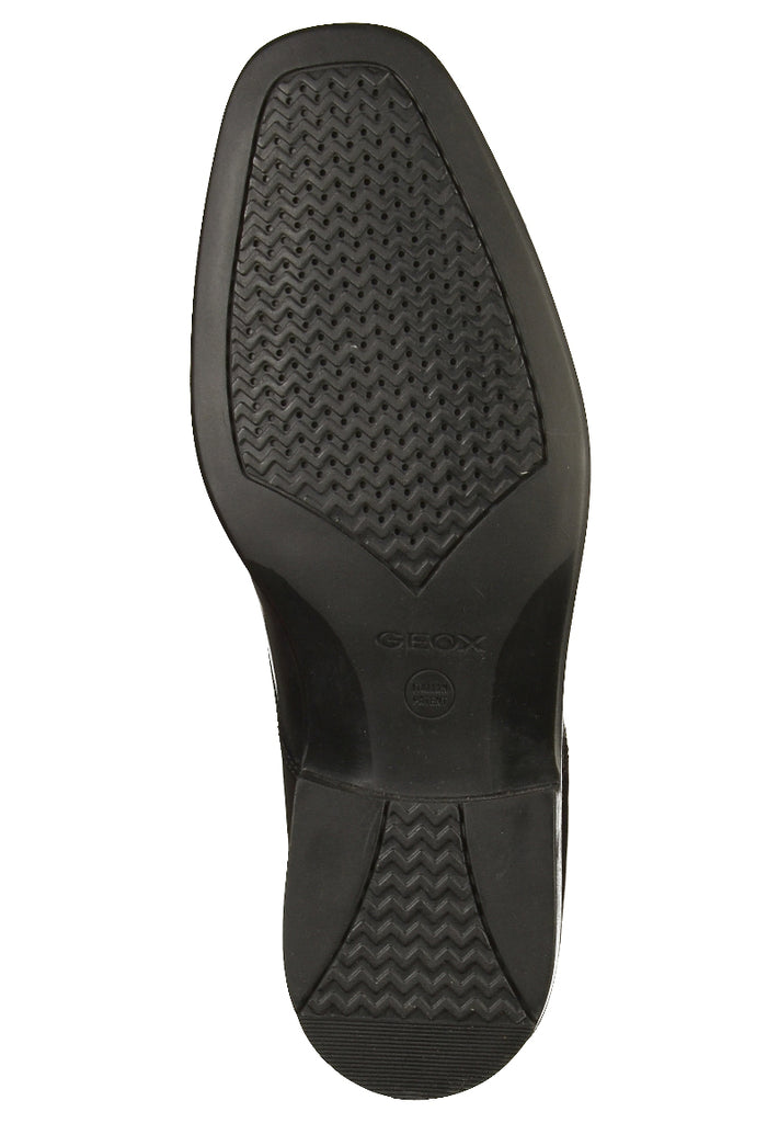 Geox Businessschuhe Leder Schwarz - surf4shoes