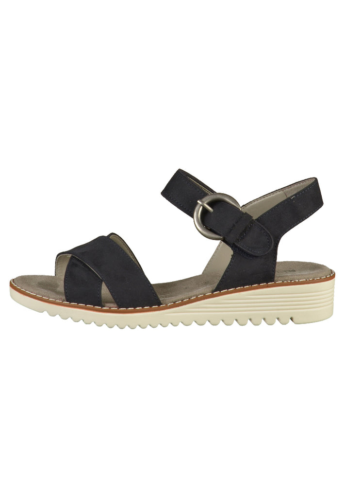 Jenny Sandalen Lederimitat Navy - surf4shoes