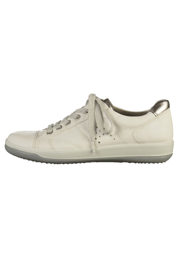 Jenny Sneaker Lederimitat Weiß - surf4shoes