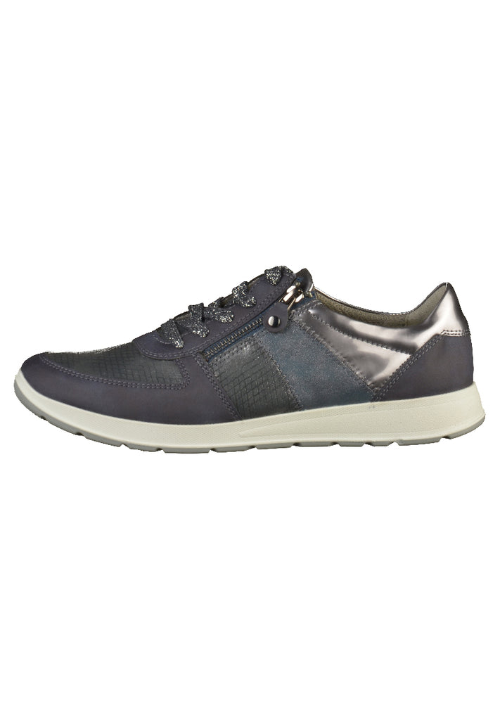 Jenny Sneaker Lederimitat Navy - surf4shoes