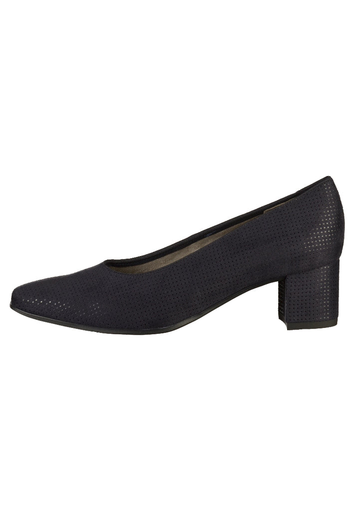 Jenny Pumps Lederimitat Blau - surf4shoes