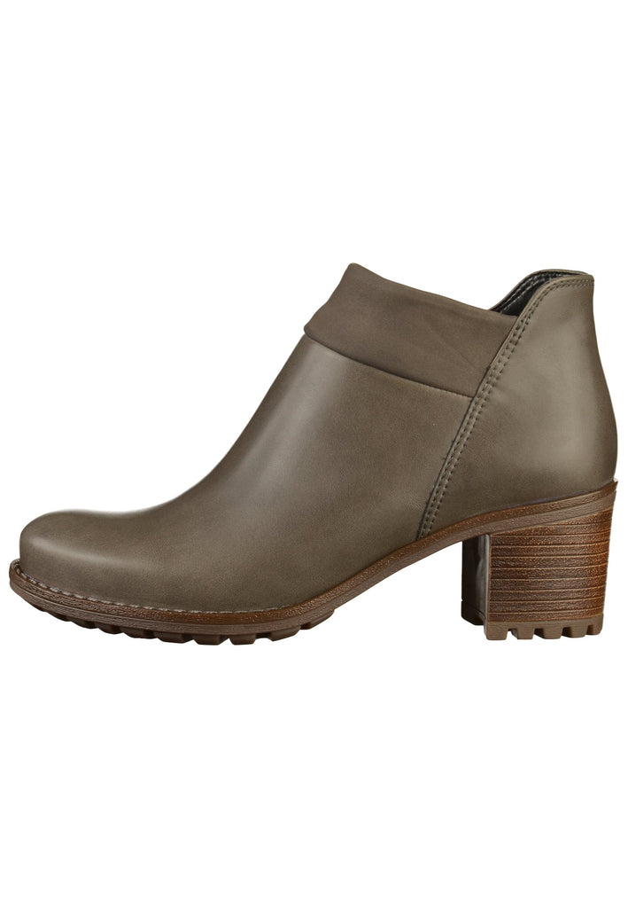Jenny Stiefelette Lederimitat Braun - surf4shoes
