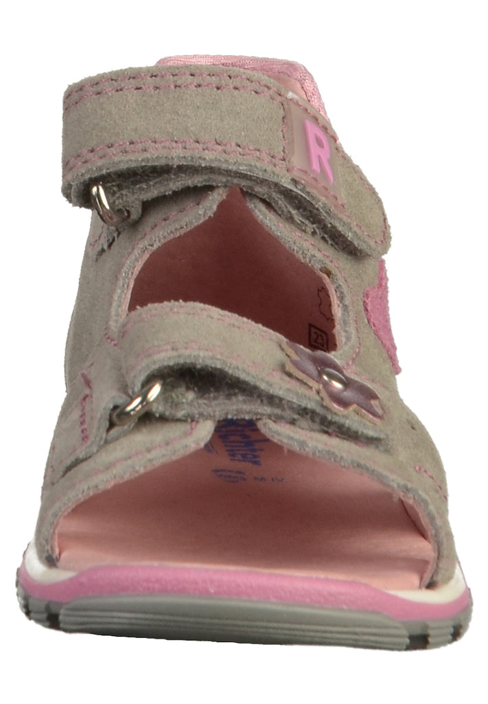 Richter Sandalen Leder Grau - surf4shoes