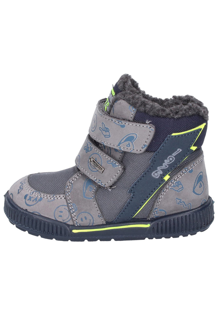 Primigi Stiefel Leder/Textil Grau - surf4shoes