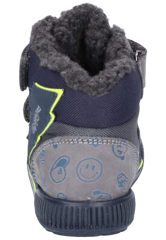 Primigi Stiefel Leder/Textil Grau - surf4shoes